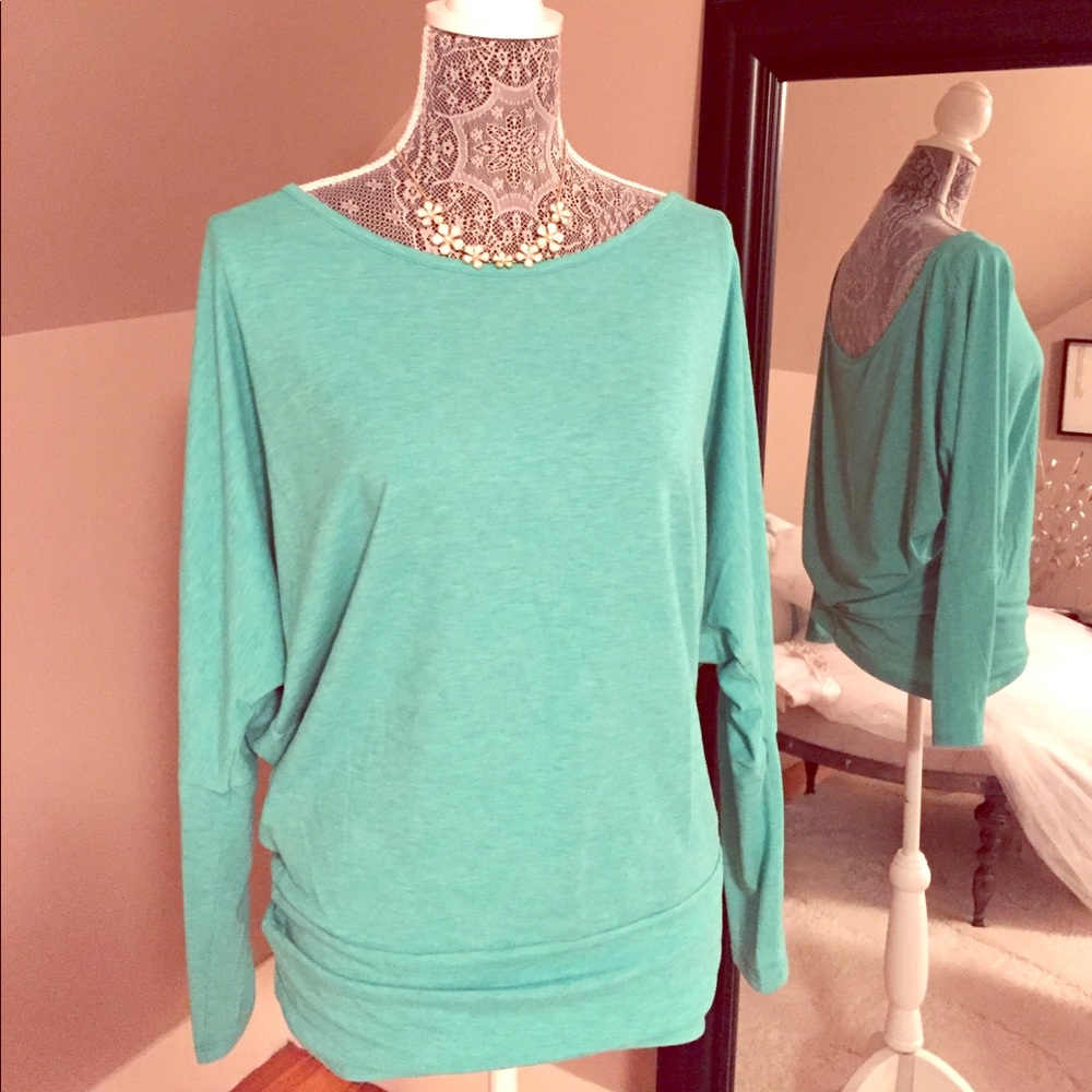 Green Lucy yoga dolman size medium