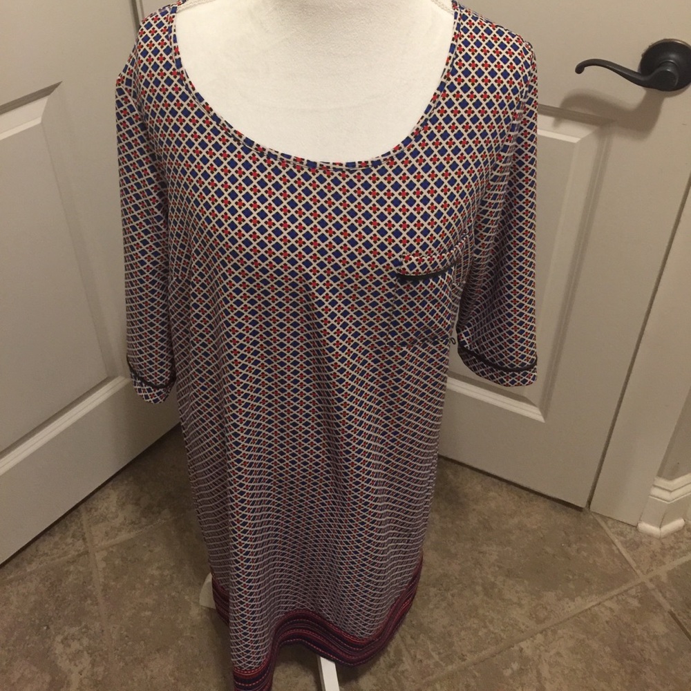 Merona Shift Dress size Large EUC soooo pretty!