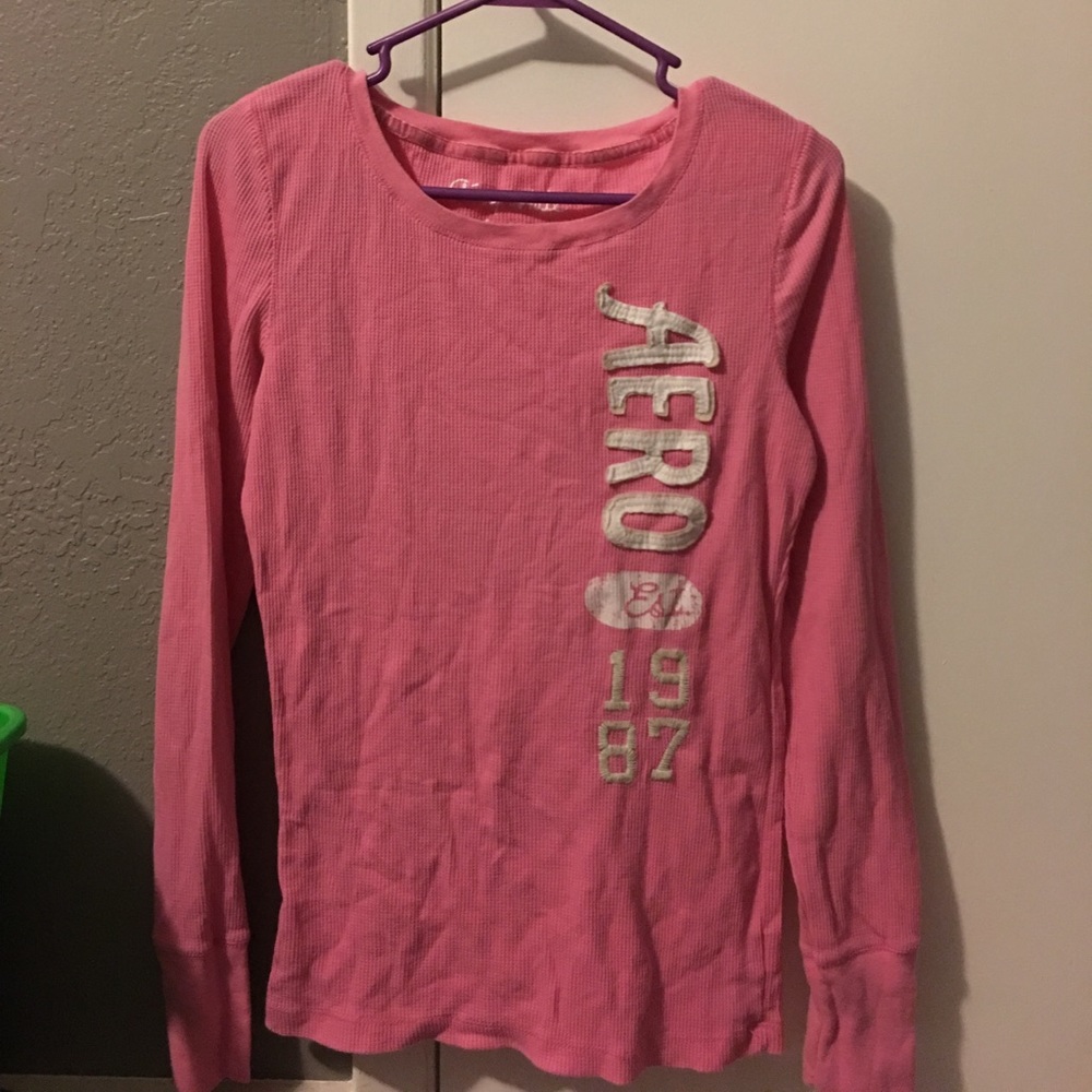 Pink Aeropostale shirt