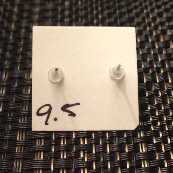 Purple Glitter Earrings - Picture 2 of 2