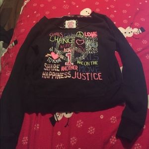 Justice sweatshirt