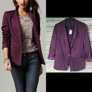 *The Limited* Burgundy Blazer*