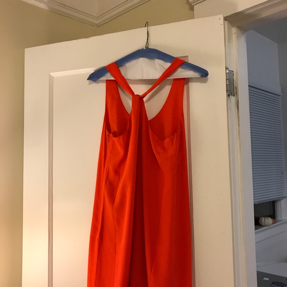J crew twist silk dress