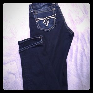 Rock Revival Skinny Jeans (Pearl)