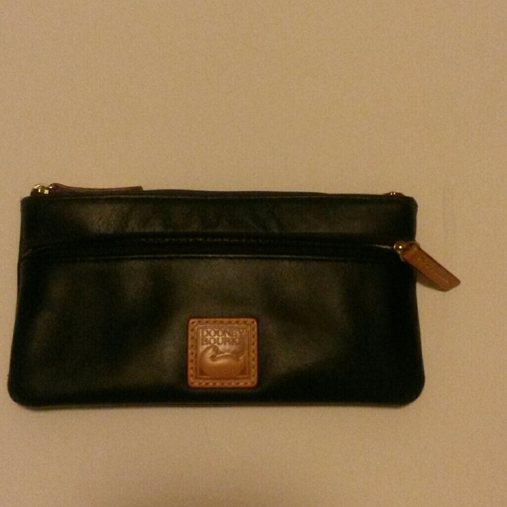 Dooney & Bourke Black Leather Wallet NWOT