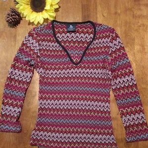 Anxiety Cafe 3/4 length sleeve shirt