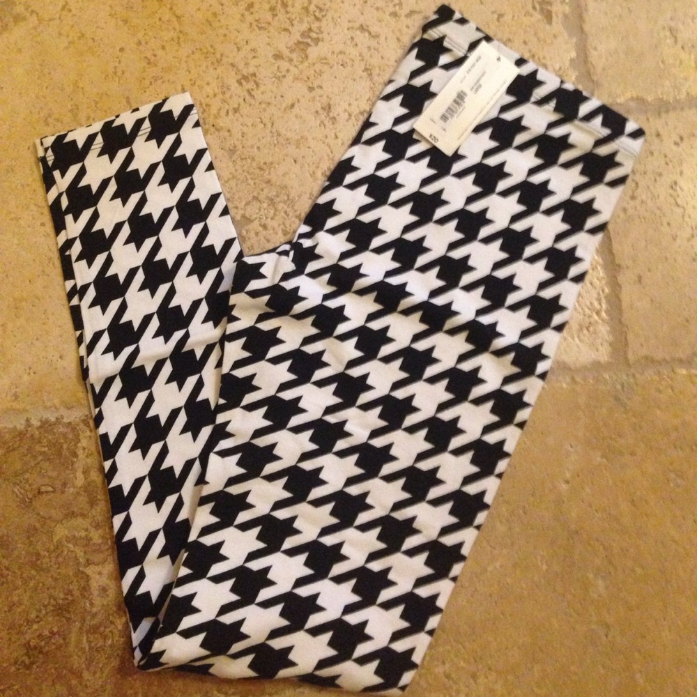 Brand new decree houndstooth leggings