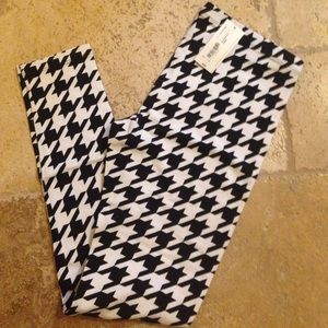 Brand new decree houndstooth leggings