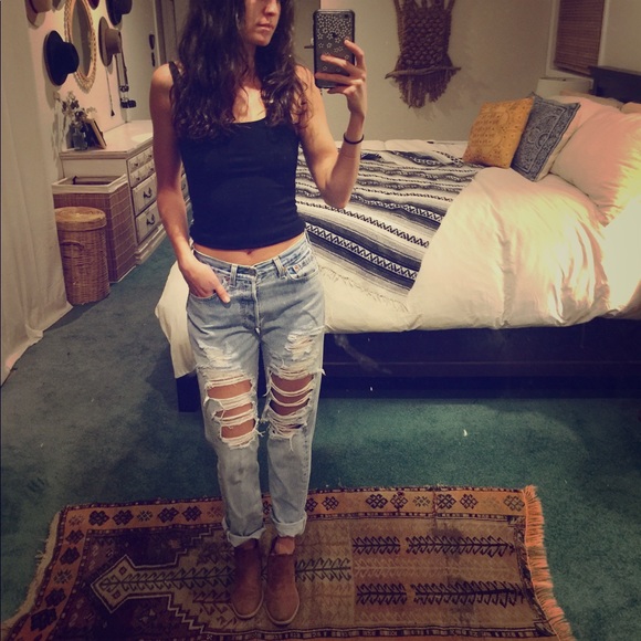 Levi's Denim - Distressed 501's