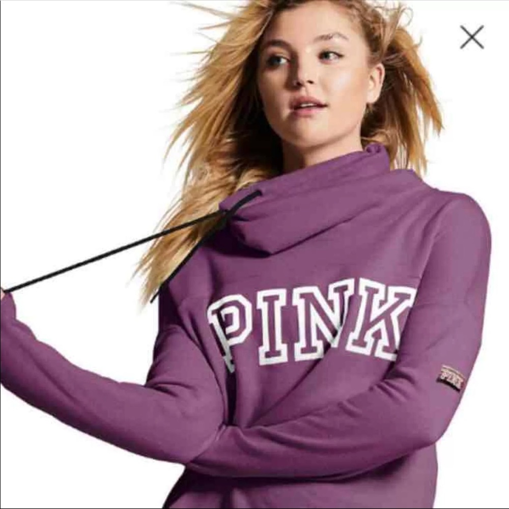 Vs Pink Cowl Neck