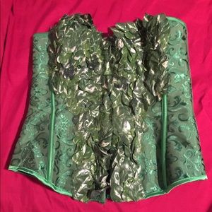 Halloween costume, Poison Ivy corset