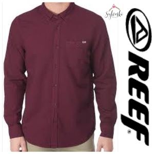 🆕Reef Sunned Out Long Sleeve Button Up