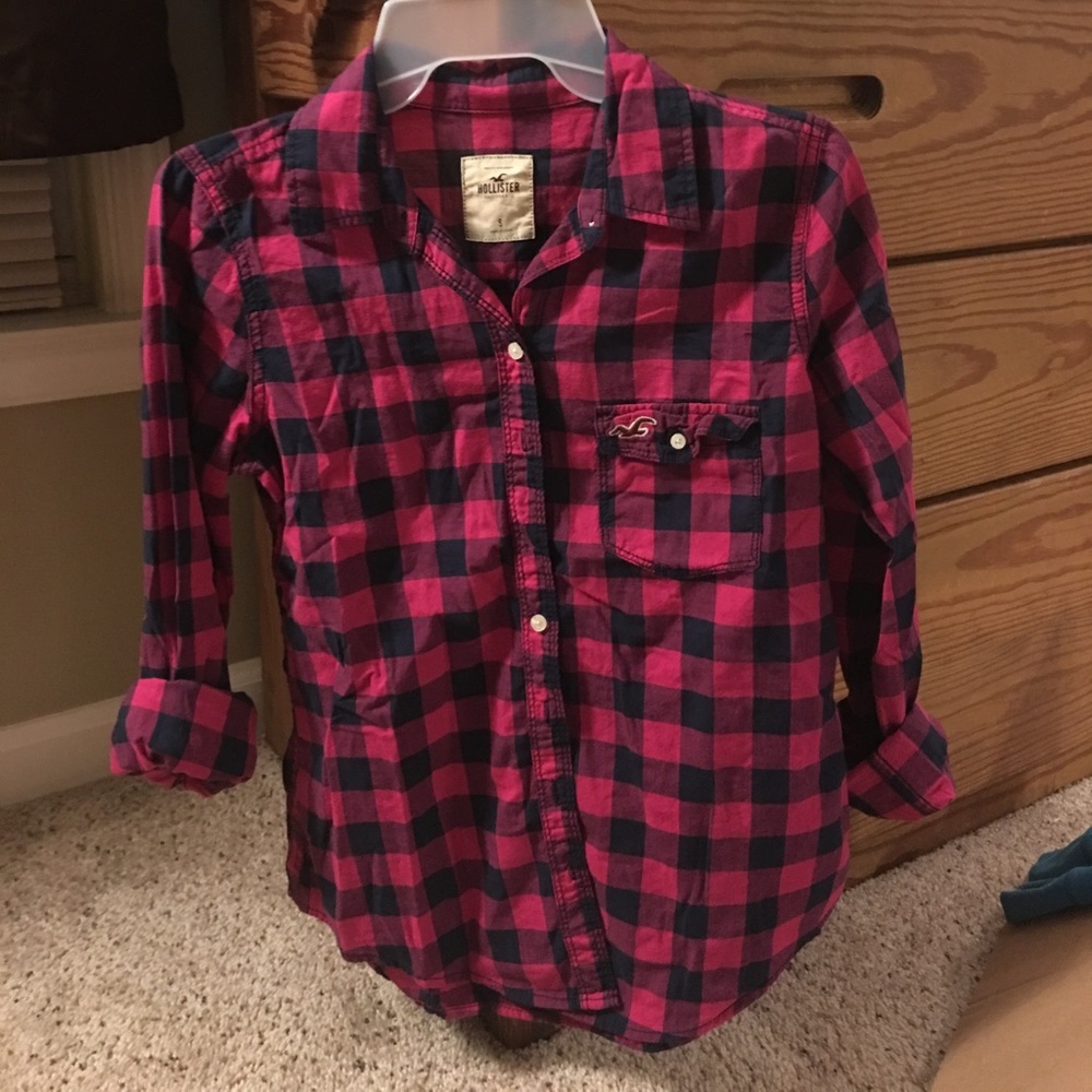 Hollister flannel shirt