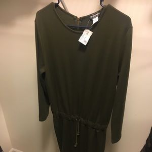 Olive green jumpsuit, Fashion nova