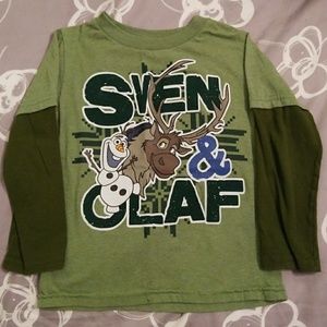 Boys Frozen Long Sleeved Shirt 🦌⛄