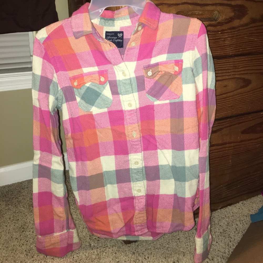 American Eagle Flannel button down