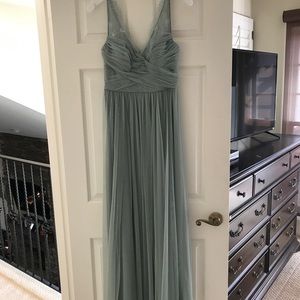 BHLDN Fleur Dress in Seaglass