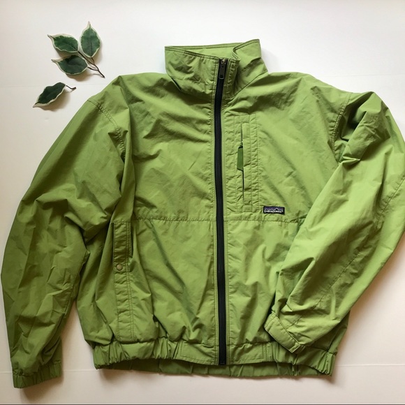 Patagonia Jackets & Blazers - [Patagonia] Vintage Green Windbreaker Jacket