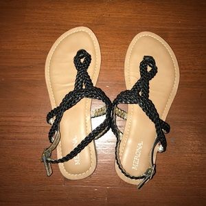 Black sandals