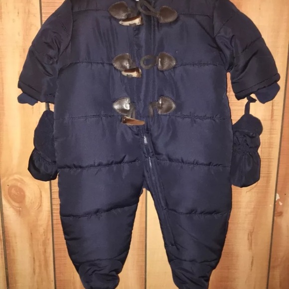 Children's place baby boy snowsuit - Picture 1 of 4