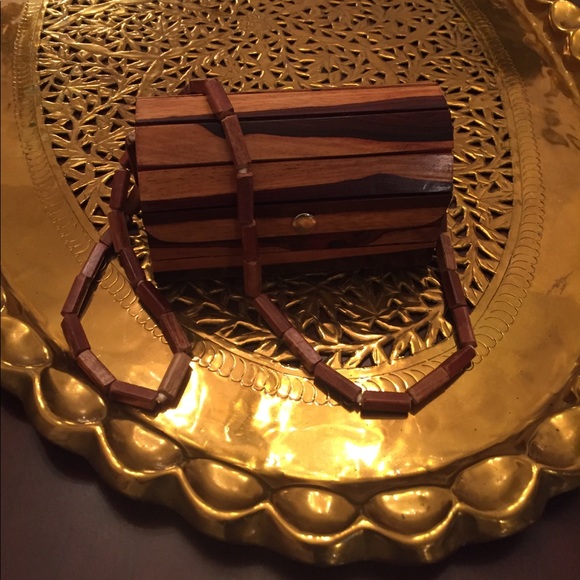 💥Sale💃 Ladies Wooden Handbag - Picture 4 of 4