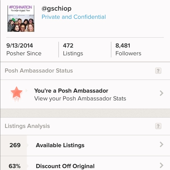 πΊI am a Poshmark Ambassador!!Shop w/ confidenceπΊ - Picture 2 of 4