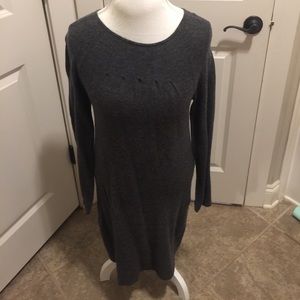 Super cute Sweater material dress size Large