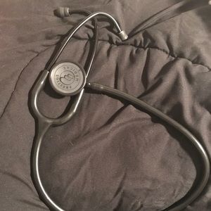 Stethoscope & blood pressure cuff with bag.