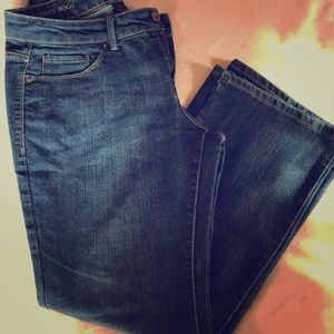 Faded Glory Curvy Boot Jeans