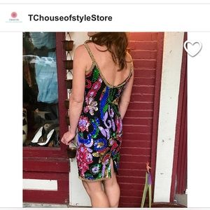 Vintage 80s sequin dress Vintage 80s sequin dress