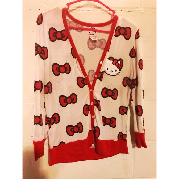 cardigan hello kitty