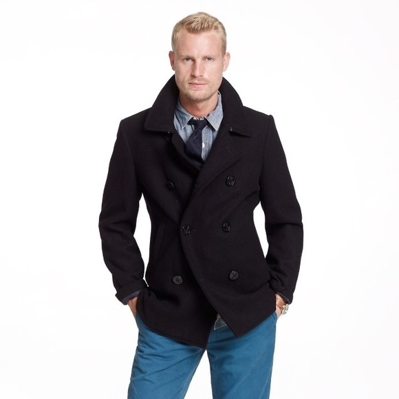 J. Crew Other - Men's J. Crew Authentic Bayswater Black Peacoat