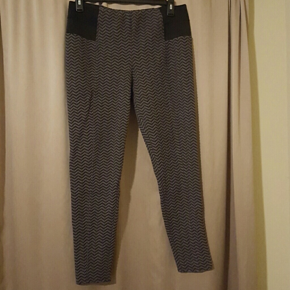 Knit gray leggings Maurice's