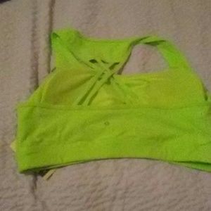 Xersion Intimates & Sleepwear - Xersion neon lime green sports bra 2x Xersion Intimates & Sleepwear - Xersion neon lime green sports bra 2x