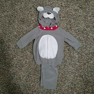 Baby bull dog costume
