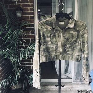Camouflage denim Valero Jacket