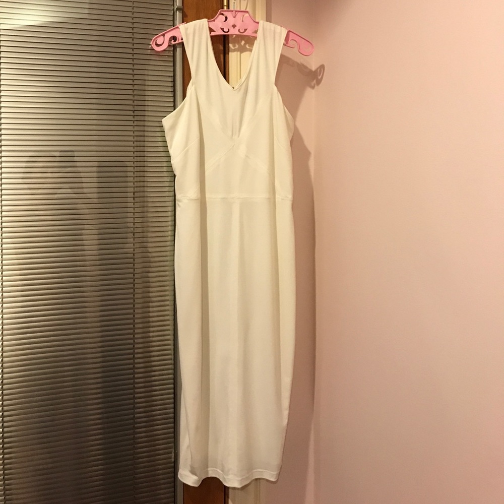 Cream jersey dress, perfect for summer 6