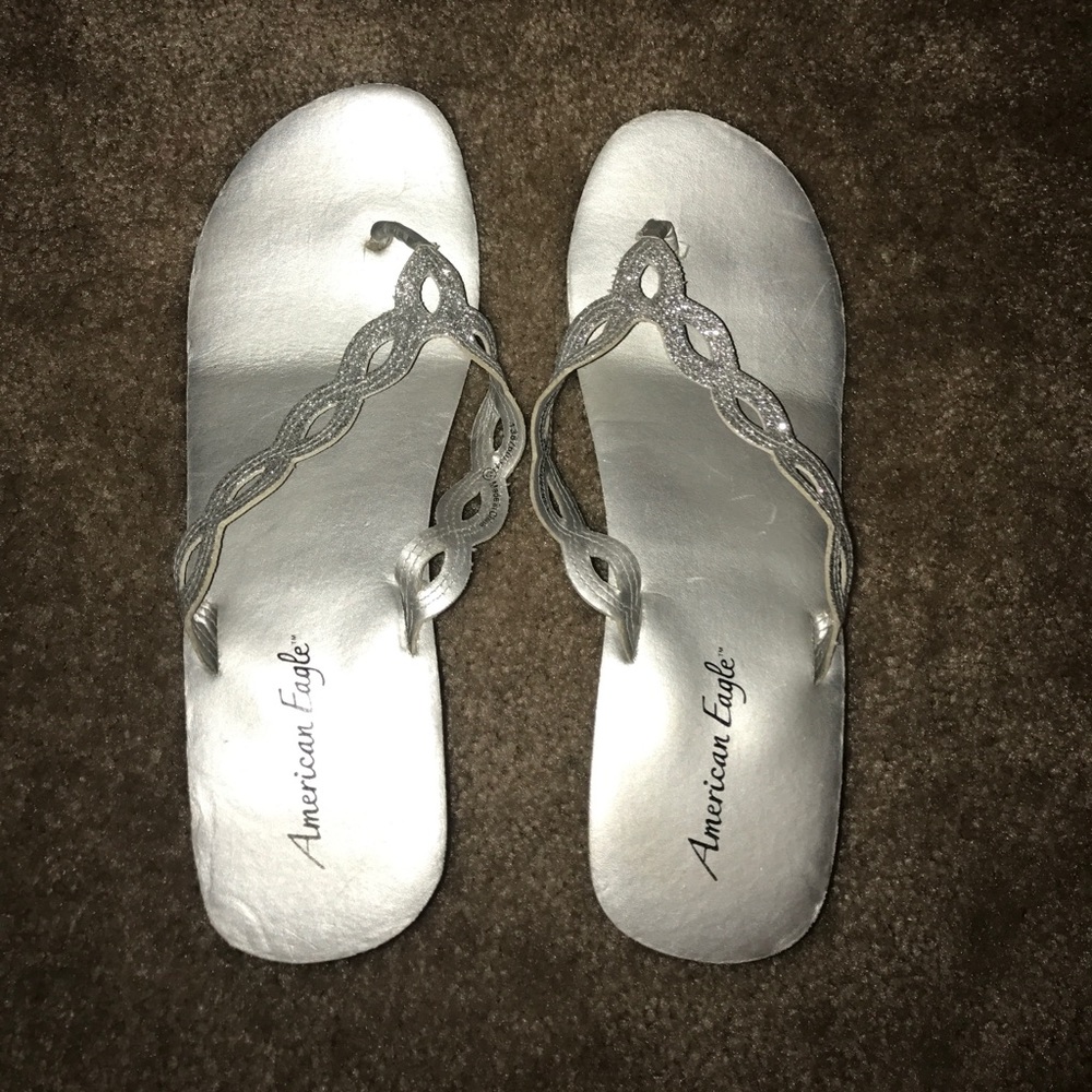 American Eagle wedged sandal