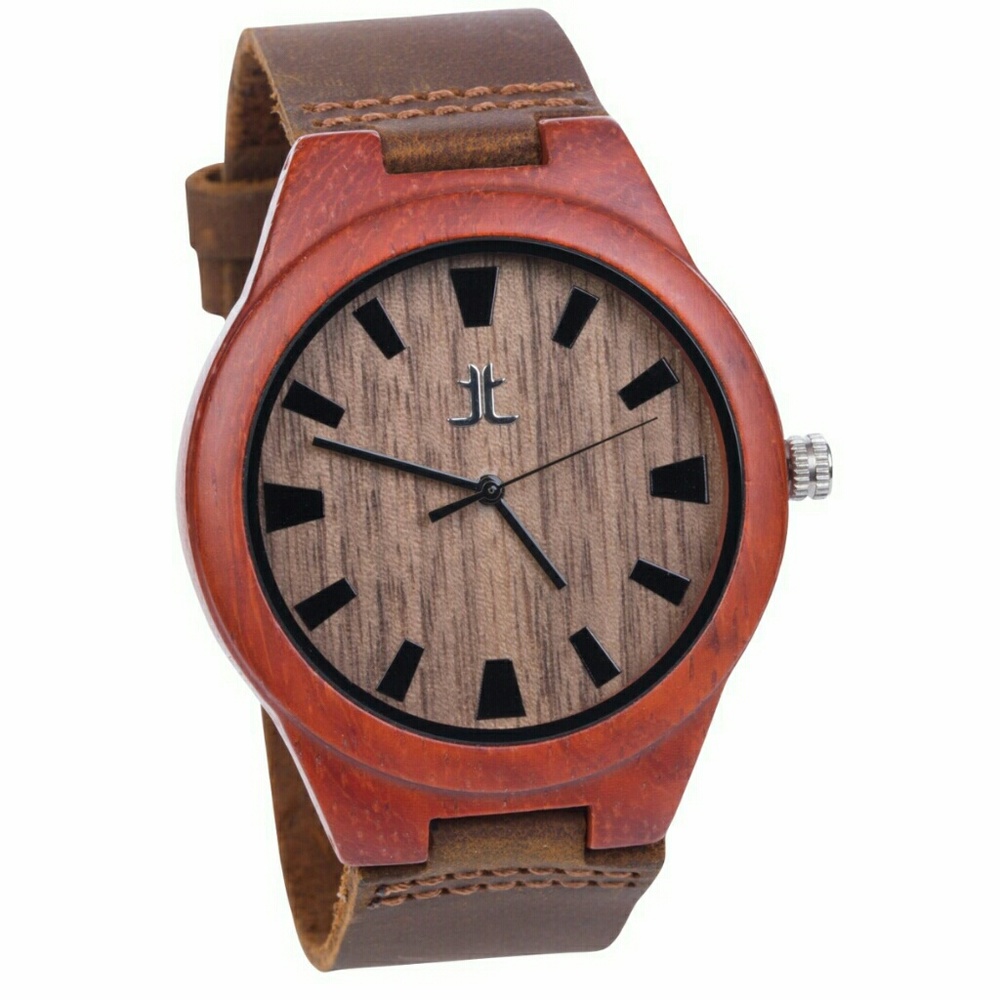 Men's Wooden Watches - Picture 2 of 3