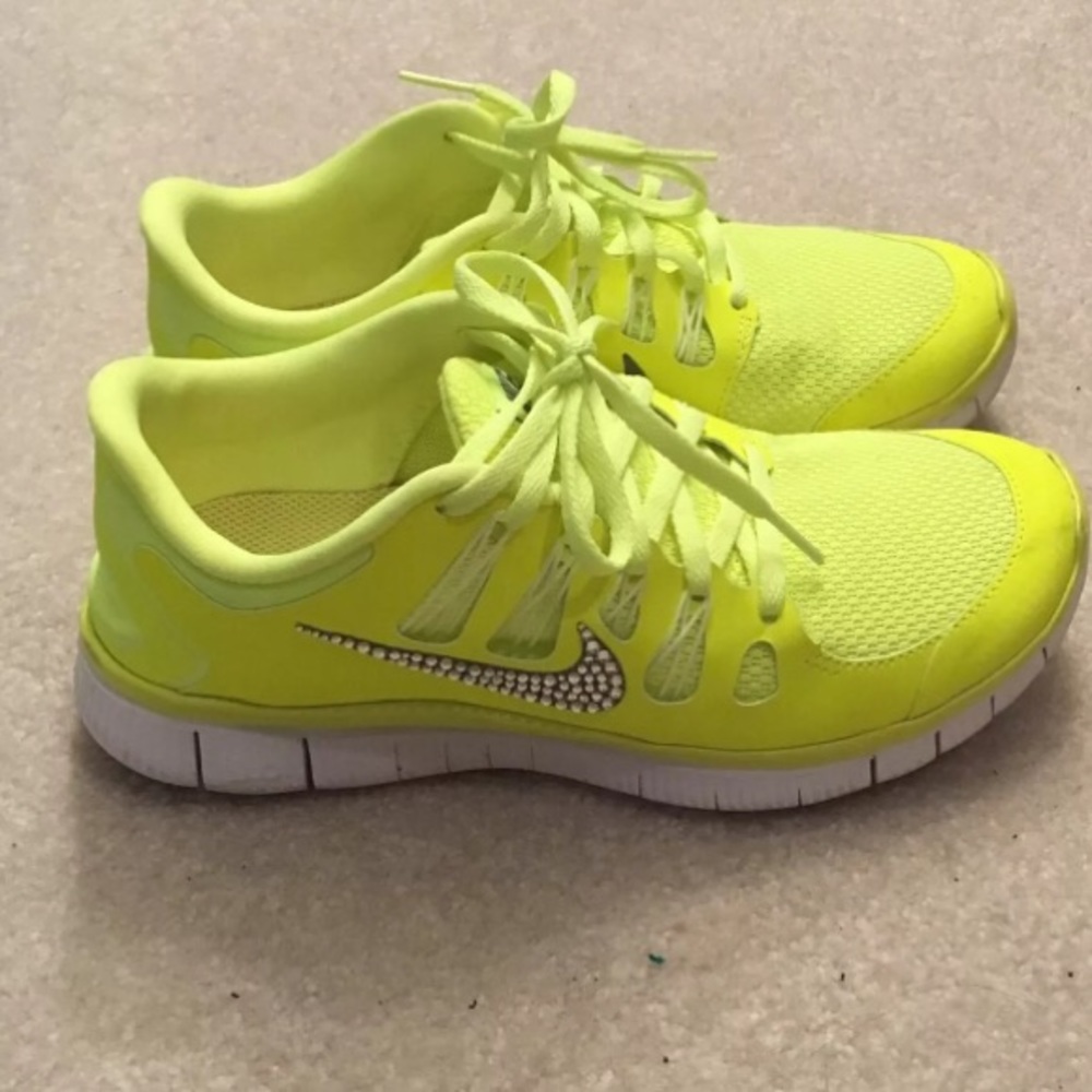 Nike Free 5.0 with Swarovski crystals