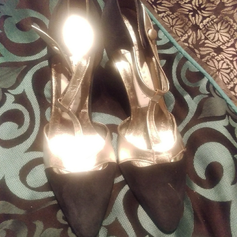 Liz Claiborne Navy & Silver