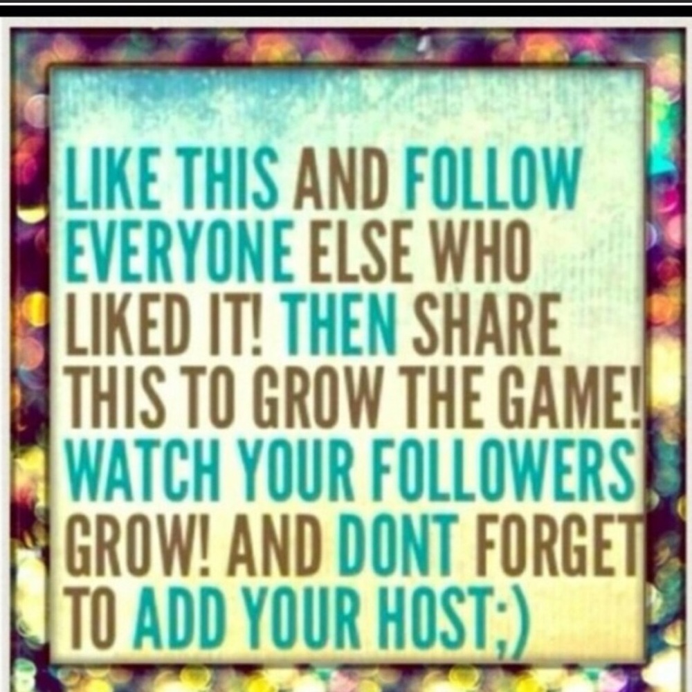 Like,share, and follow