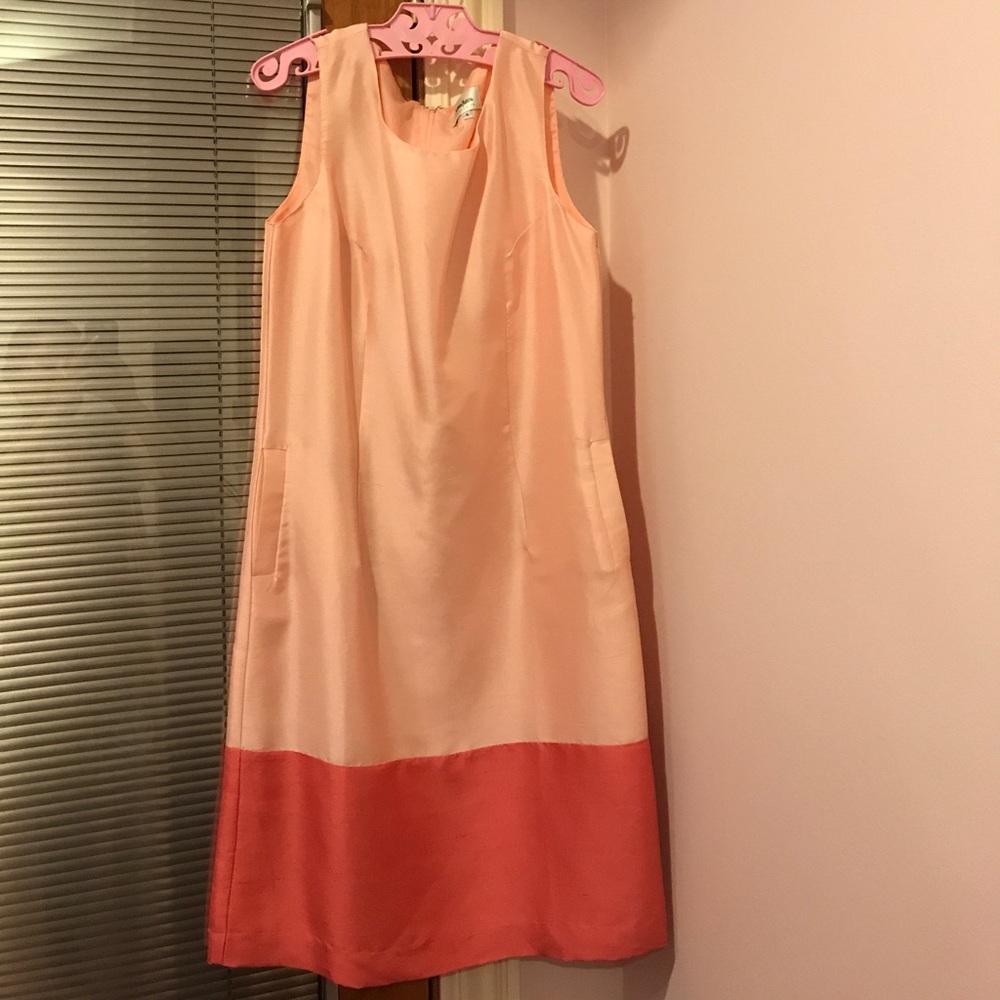 Brand new silk/linen dress 4 or 6