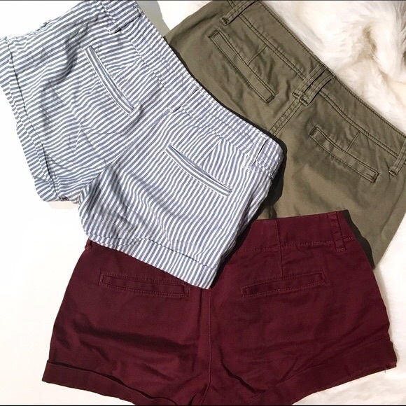 3 abercrombie kids shorts - Picture 2 of 2