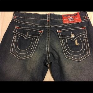 1 pair true religion jeans
