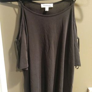 Cut out shoulders top!