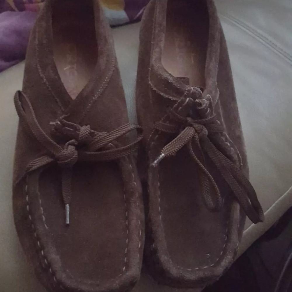 Clark's Dark Brown Originals Wallabee