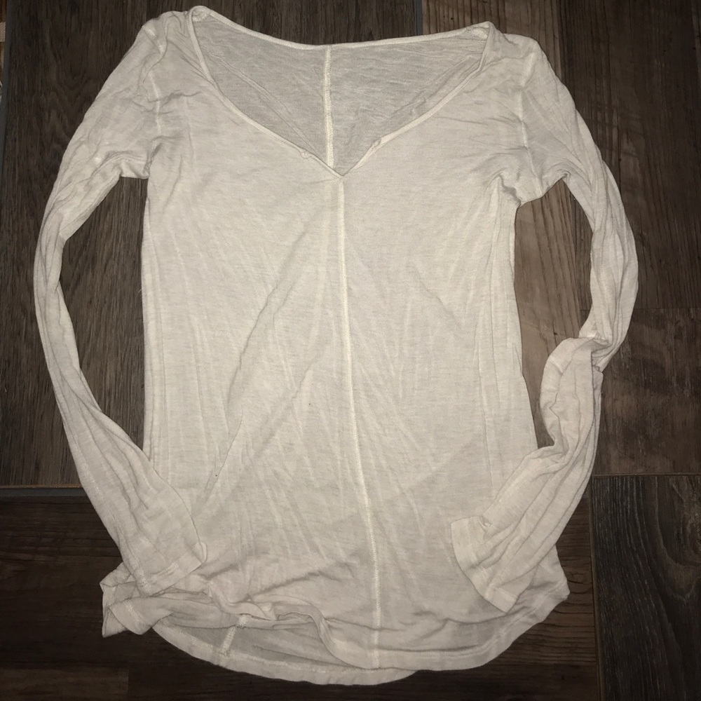 Soft cream long sleeve