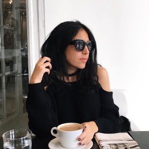 FREYRS Black Cat Sunglasses with silver trim!❤️