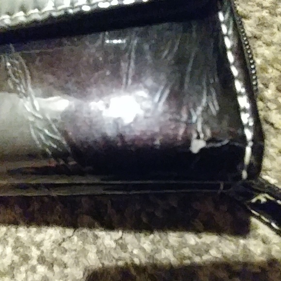 Black Brownish Red color women's wallet - Picture 6 of 6
